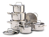 Canadian Signature Stainless Steel Cookware Set, 12-pc