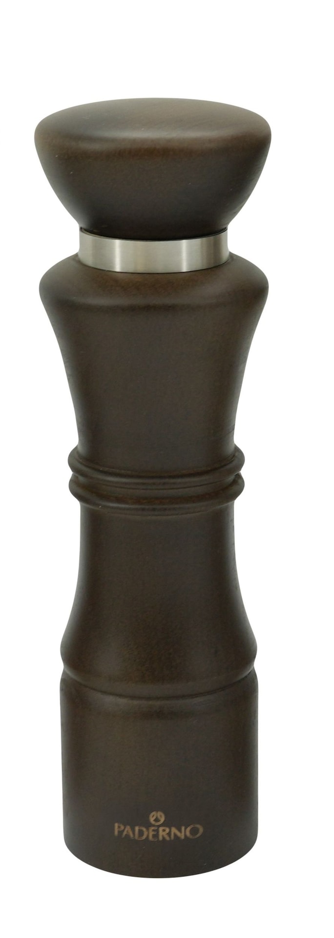 Dark Wood Salt & Pepper Grinder, Medium, Traditional, 20-cm U4461