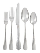 Hammered Flatware Set, Serves 4, 20-pc