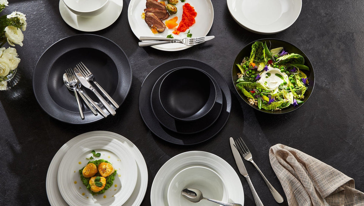 Hammered Flatware Set, Serves 4, 20-pc