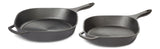 Pre-Seasoned Smooth Release Cast Iron Skillet, Oven Safe, Black, 12-in