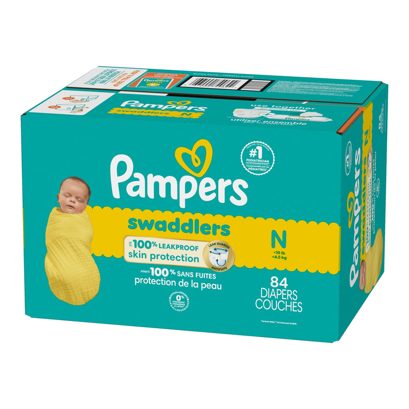 Swaddler Size 0 Newborn Baby Diapers, 84-pc D3334
