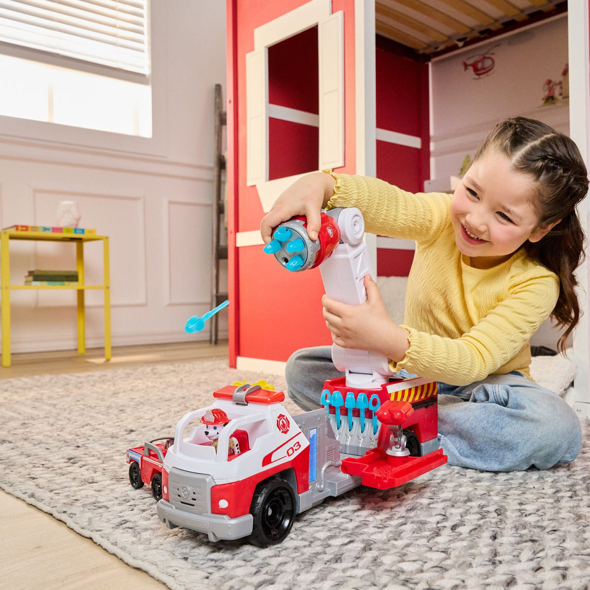 Fire Rescue Deluxe Playset for Ages 3+, 14-pc