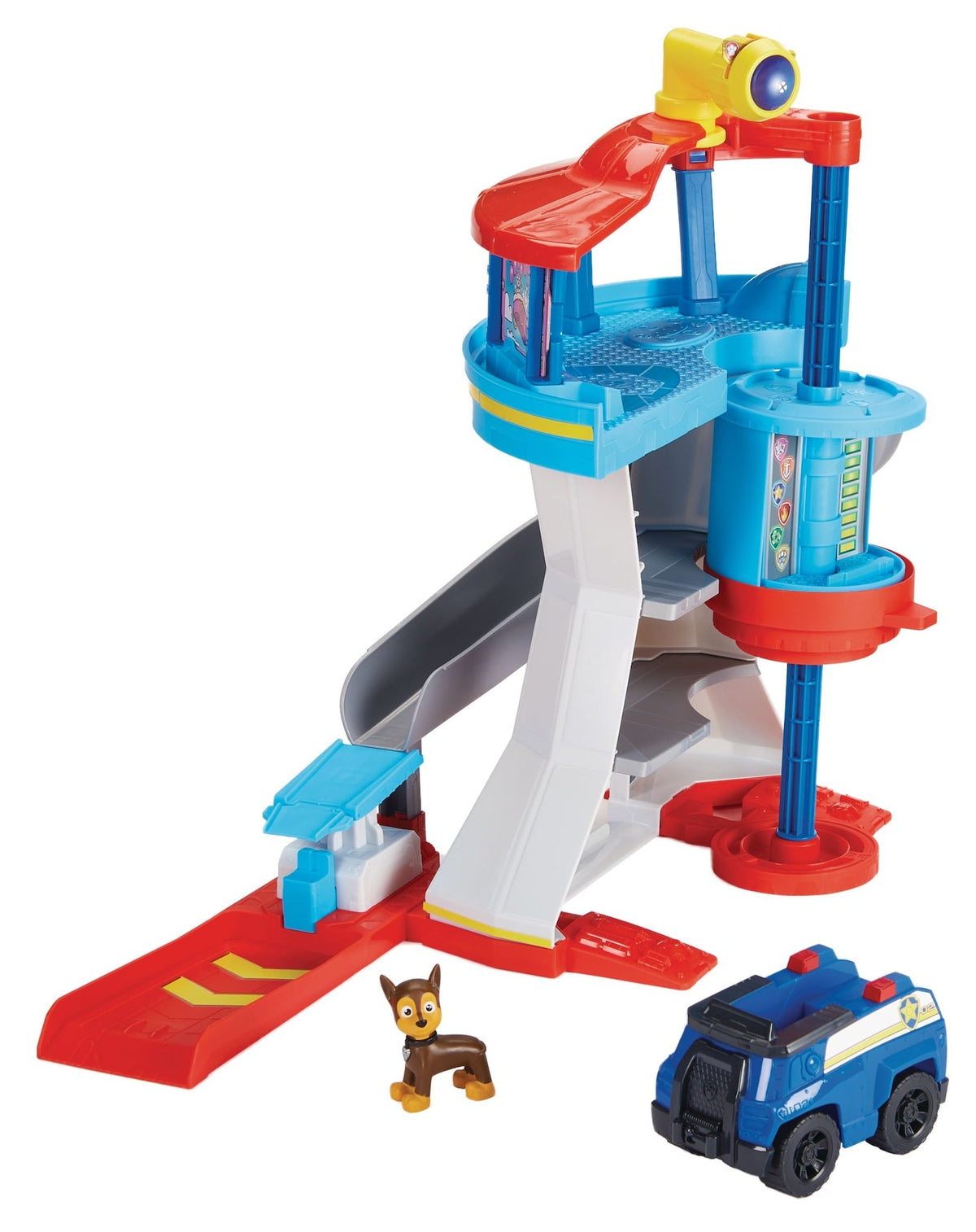 Lookout Tower Playset with Toy Car Launcher, Ages 3+