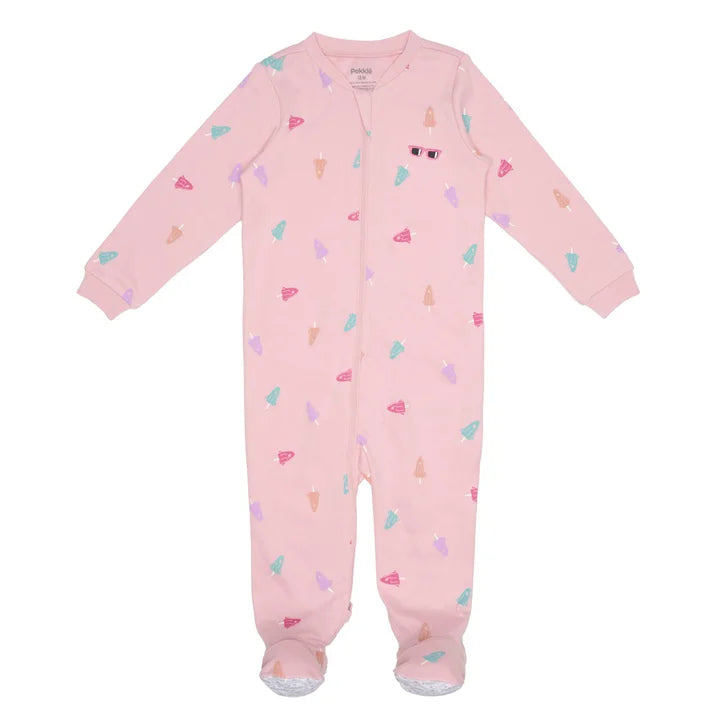 Pekkle Infant Organic Cotton Sleeper, 3-pack