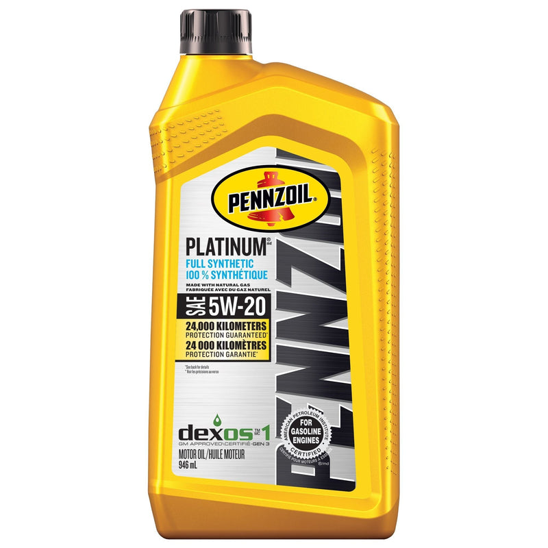 Platinum 5W20 Synthetic Engine/Motor Oil, 946-mL L5602