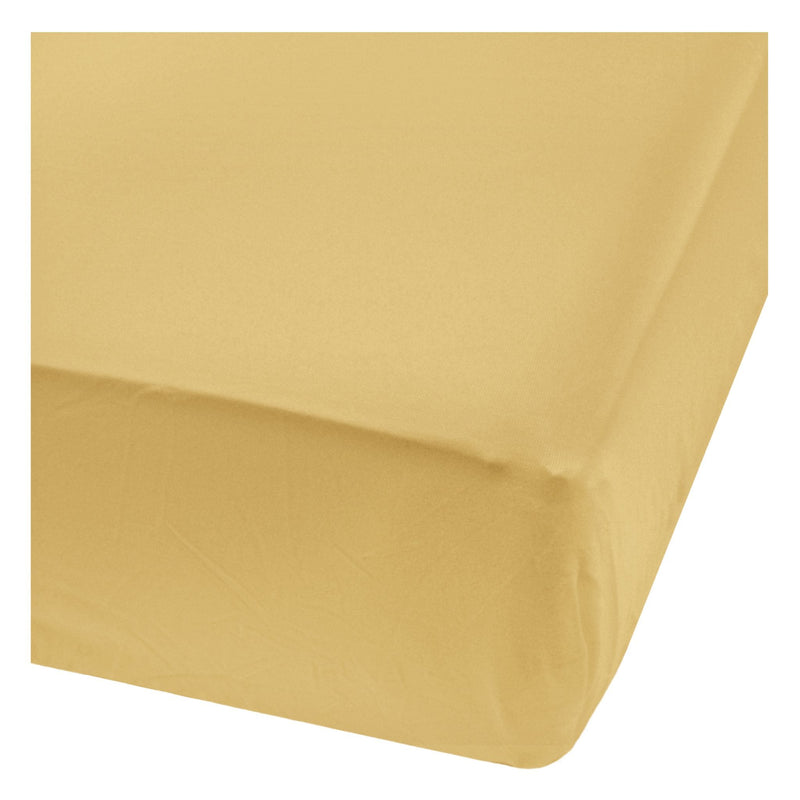Bamboo Baby Crib Fitted Sheets, Curry E1552