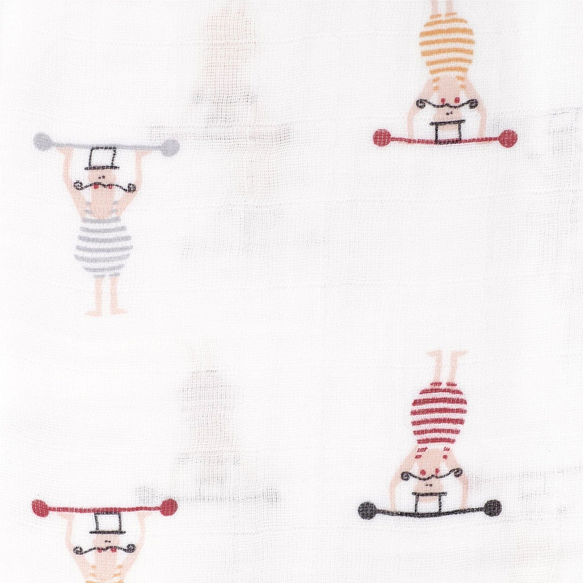 Cotton Muslin Baby Swaddle Blanket, Circus
