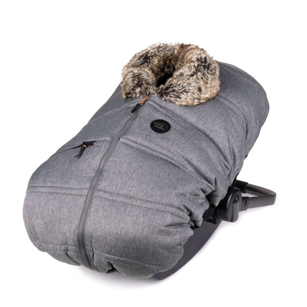 3 Seasons Baby Car Seat Cover, Classic Collection, Graphite