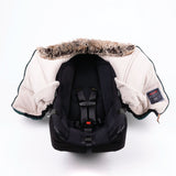 Winter Baby Car Seat Cover, Sherpa Collection (-30°C to 5°C), Jasper