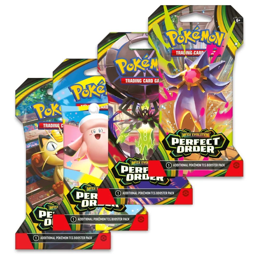 TCG: Mega Evolution Sleeved Booster, Assorted Packs