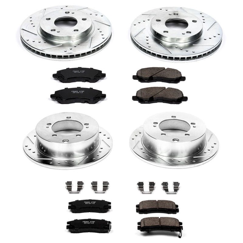 Z23 Evolution Sport Performance Brake Kit - Front & Rear (Part# K0-K5999) F7650