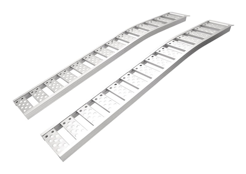 PRIME1 Automotive Accessories UTV/ATV Aluminum Loading Ramps Pair with Adjustable Straps, 90 x 12-in, 2-pc P8735