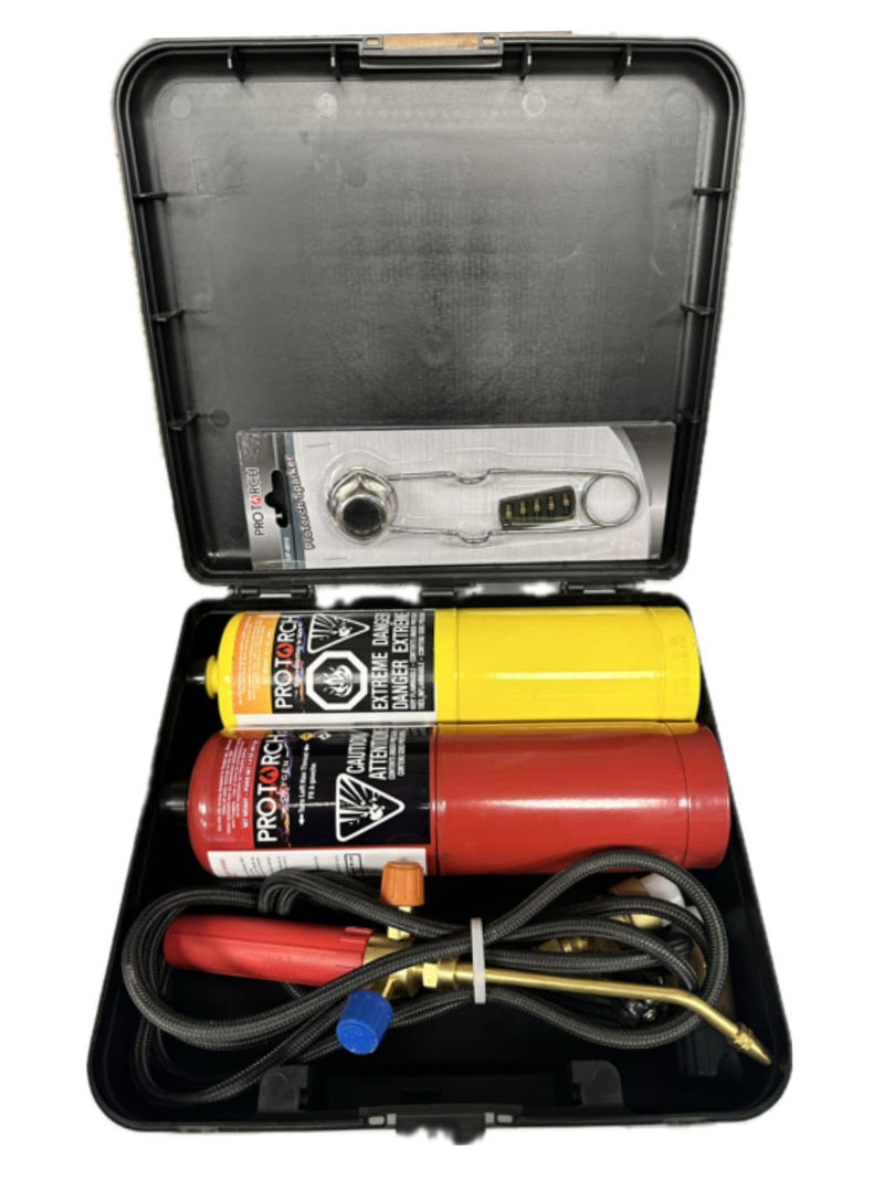 Pro Torch Oxi-Mapp Brazing Torch Kit with Storage Case X7380
