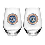 Stemless Wine Glass, 19-oz, 2-pk