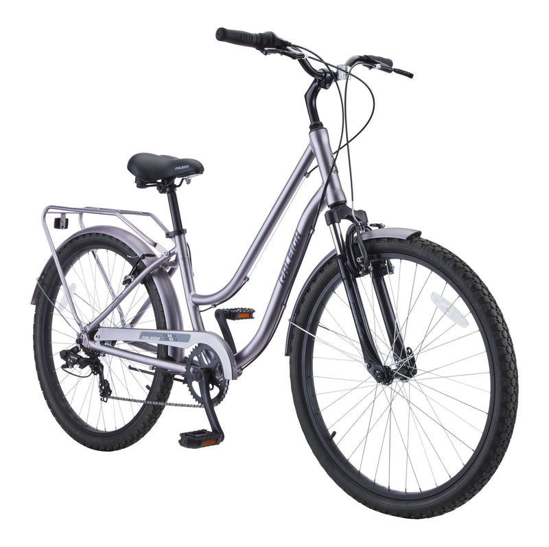 Campus Comfort Bike, Alloy V-brakes, 26-in, Silver B2679