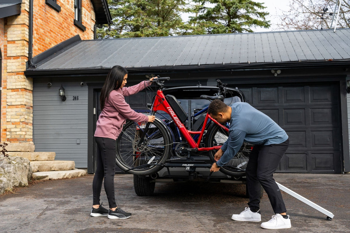 E-Bike 2-Bike Hitch Carrier with Locks