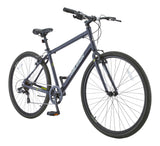 Entourage Adult City Bike with V-brakes, 700C, Black