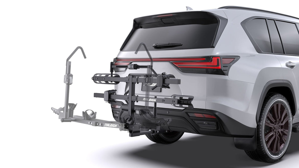 Platform Style Hitch Mounted Bike Carrier, 2-Bikes