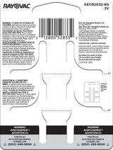 CR2032 Lithium Coin Batteries, 8-ct