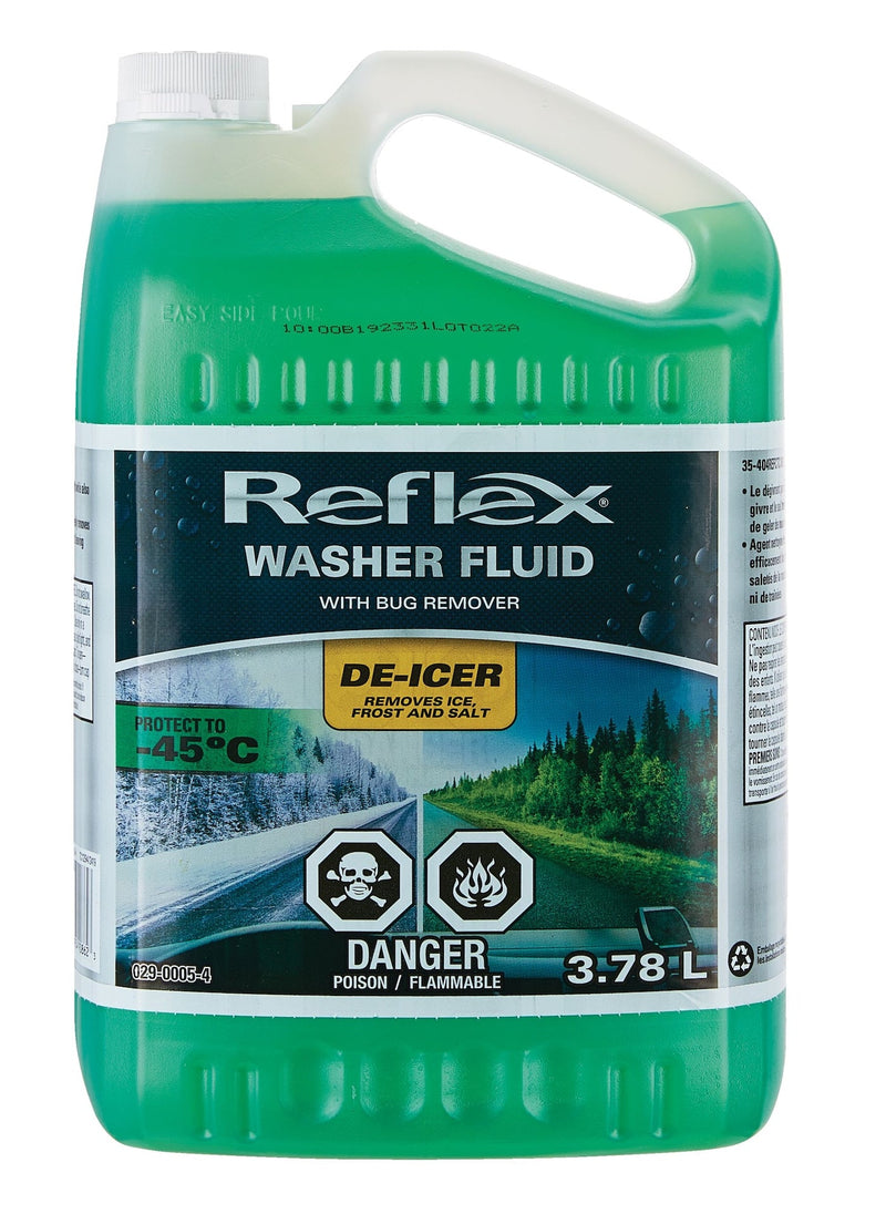 All Season Windshield Washer Fluid with Bug Remover & De-icer, -45°C, 3.78-L T8263