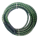 1-Outlet Green Extension Cord with Snowflake, 7.5-m
