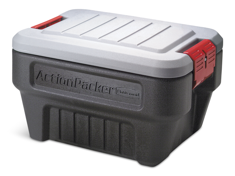 Action Packer Latch Storage Container, Stackable and Recyclable, 30.3-L N7018