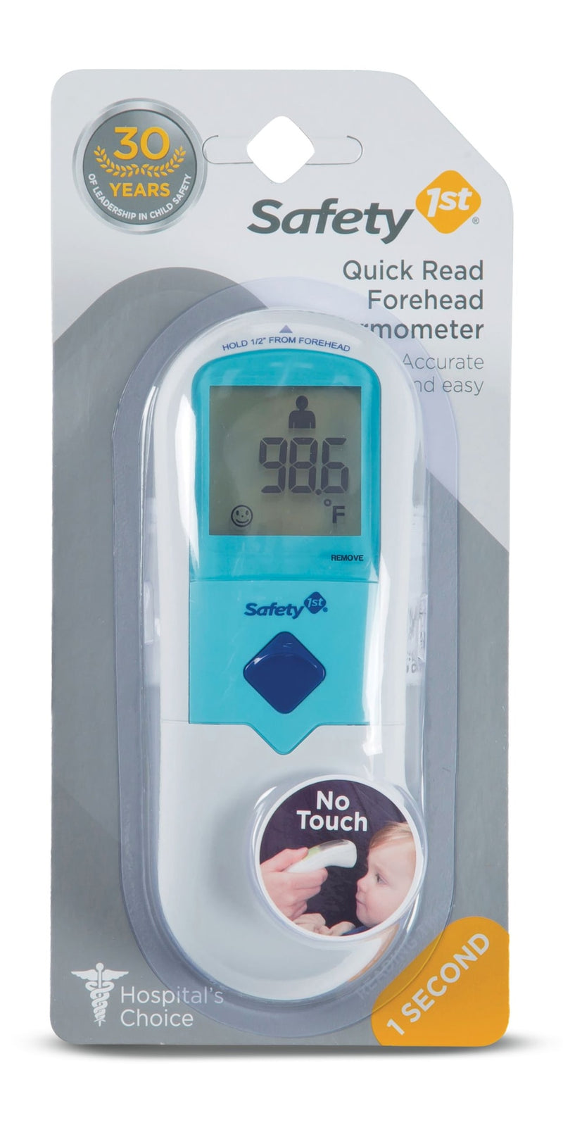 Quick Read Forehead Thermometer, Blue U3190