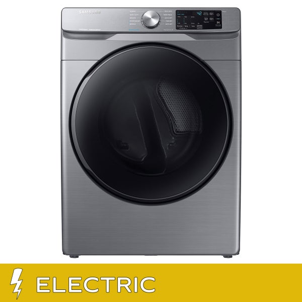 Samsung 7.5 cu ft. Platinum Electric Dryer with Steam Sanitize U9982