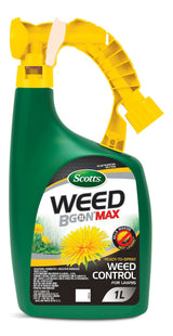 Weed B Gon MAX Ready-to-Spray Weed Control/Killer Concentrate, Herbicide for Lawns, 1-L