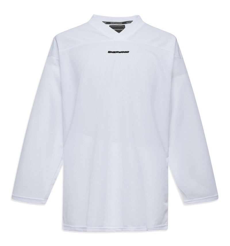 Mesh Practice Hockey Jersey, Senior, White, Assorted Sizes T4983