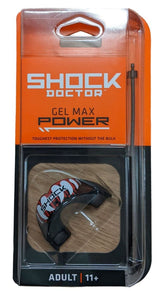 Gel Max Power Mouthguard, Junior/Senior, Red Drip Fang