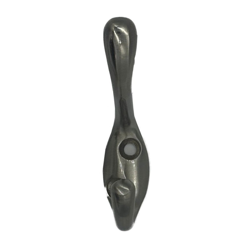Single Hook, 3.5", Matte Nickel, 3pk Y7443