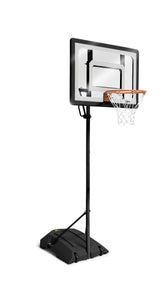 Pro Mini Kids' Portable Adjustable Poolside Basketball Backboard, Hoop & Net System with Ball, 33-in