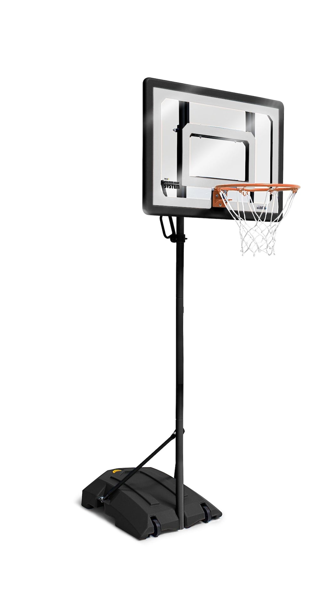 Pro Mini Kids' Portable Adjustable Poolside Basketball Backboard, Hoop & Net System with Ball, 33-in
