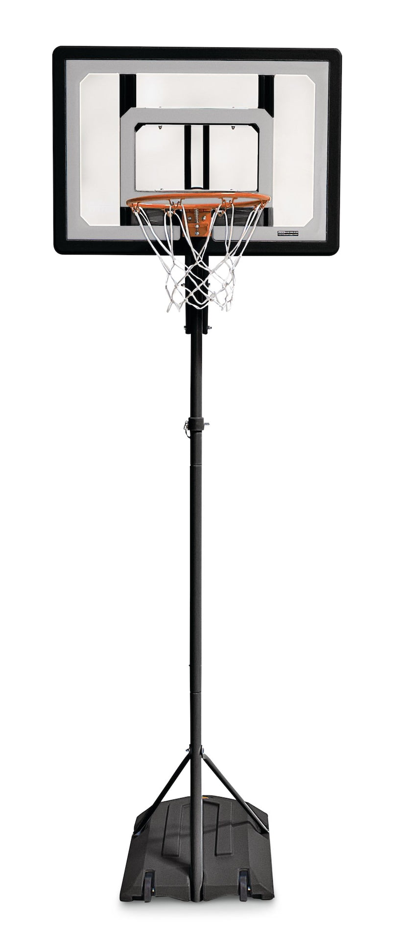 Pro Mini Kids' Portable Adjustable Poolside Basketball Backboard, Hoop & Net System with Ball, 33-in