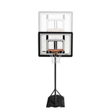 Pro Mini Kids' Portable Adjustable Poolside Basketball Backboard, Hoop & Net System with Ball, 33-in