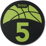 Shot Spotz Indoor/Outdoor Numbered Basketball Training Markers with Digital Timer