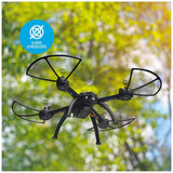 Sky Rider X-11 Stratosphere Quadcopter Drone with Wi-Fi Camera, Black
