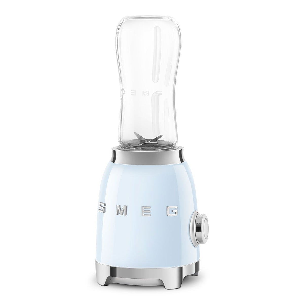 300W Stainless Steel Personal Jar Blender, Pastel Blue