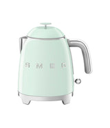 50's 1400W Retro Style Electric Mini Countertop Kettle with Cordless Base, Pastel Green, 0.8-L