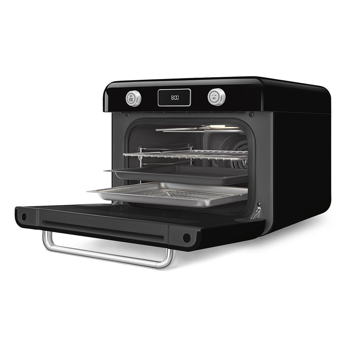 Combi Multifunction Steam Oven with Airfry, Black