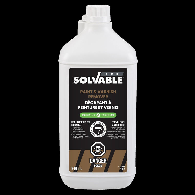 Professional Contractor Strength Heavy Duty Multi-Surface Paint & Varnish Remover, Assorted Sizes X6612