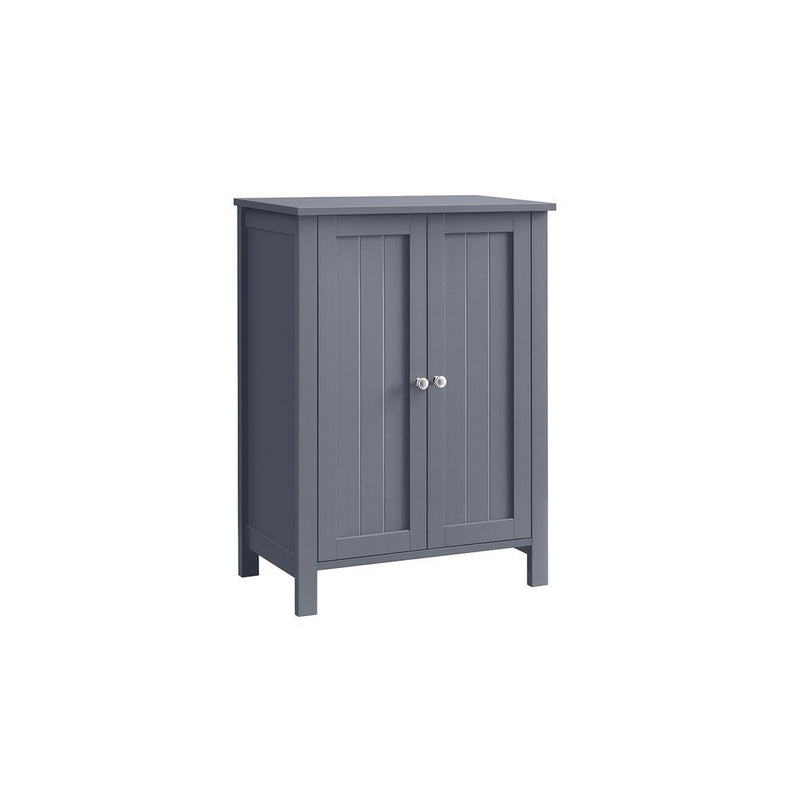Home Dove Grey Floor Cabinet with 2 Adjustable Shelves G3386