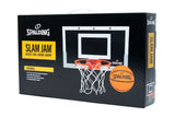 Slam Jam Indoor Over-the-Door Mounting Mini Basketball Hoop & Net with Ball