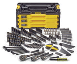 Professional Grade Black Chrome Socket Set, SAE/Metric, 236-pc