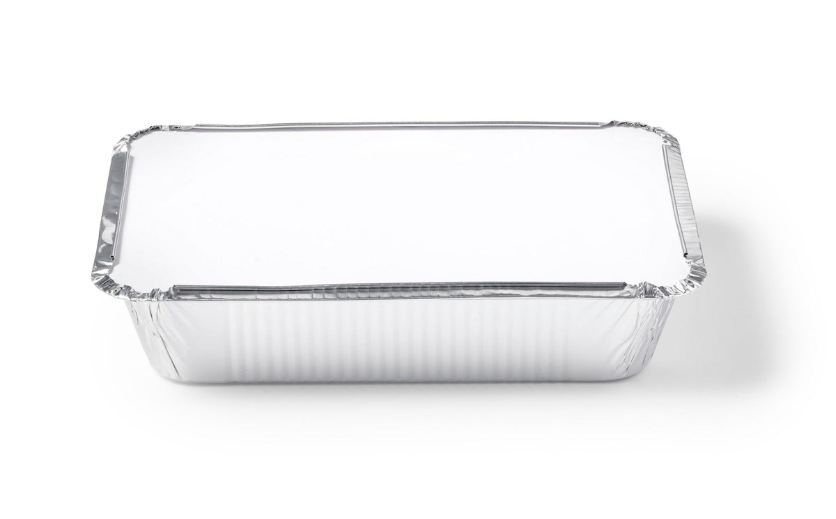 Aluminum Container with Board Lid, 30-pk