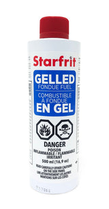 Fondue Gel, Non-Toxic, 500-mL