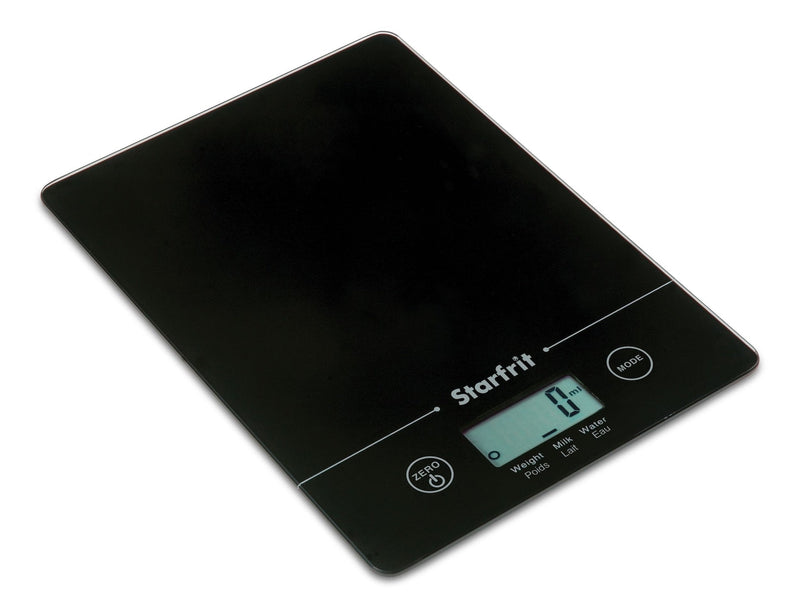 Slim Glass Kitchen Scale, 5-kg, Assorted W2269