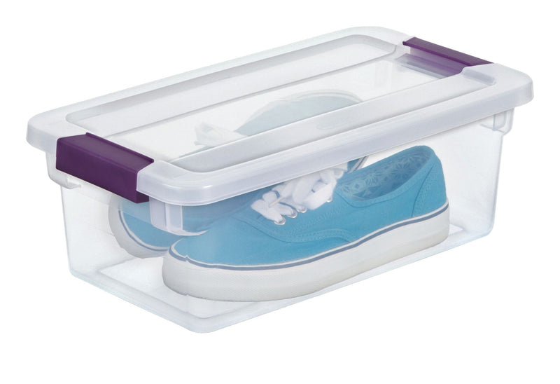 ClearView Storage Box with Latched Lid, 5.7-L X8892
